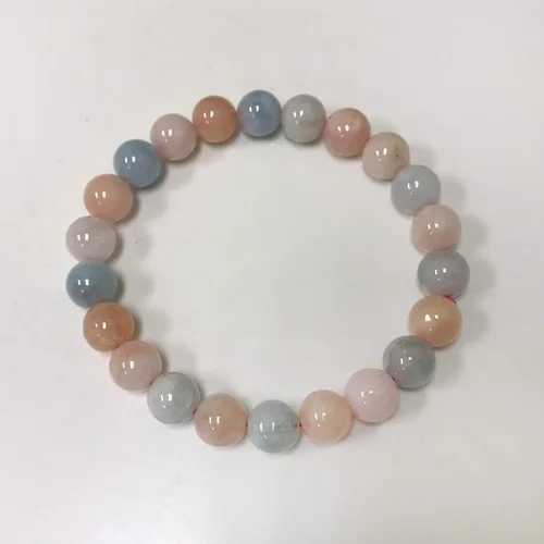 Vista 169 de Gem Avenue Handmade Round Bead Stretch Bracelet Unisex Natural Stone Beaded Jewelry for Men & Women, Elastic Wristband for Daily Wear