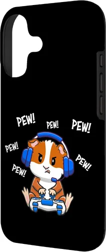 Vista 2 de Girls Boys Wheek Merch Kids Video Gamer Guinea Pig Lover Case for iPhone 17