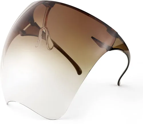 Vista 8 de FEISEDY Visera Facial de Cobertura Completa Gafas Protectoras Escudo Espejo Gafas de Sol Anti Niebla B2781
