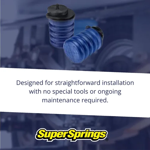 Vista 4 de SuperSprings SSR-108-40 SumoSprings Trasero para Ford F-150, Azul