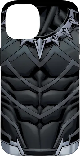 Vista 4 de iPhone 16 Marvel Avengers Black Panther - Funda para disfraz