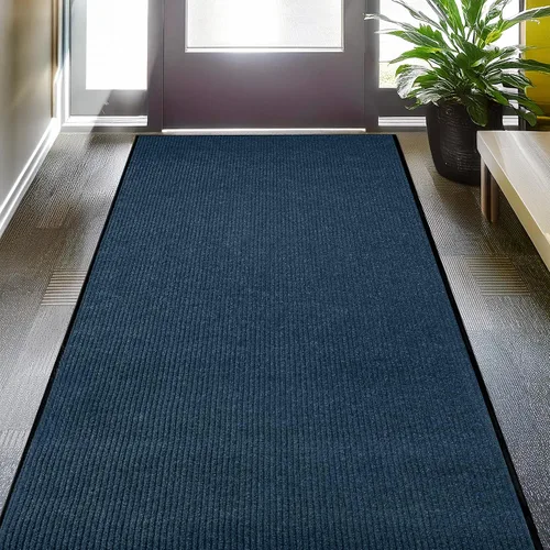 Vista 25 de LuxUrux Tapete de goma duradero para puerta, resistente, interior/exterior, fácil de limpiar, impermeable, patio, garaje, tapete comercial