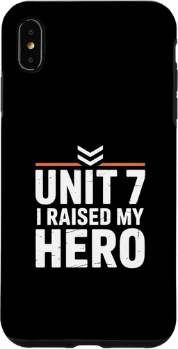 Vista 11 de Unit 7 I Raised My Hero Military Parent Pride Case for iPhone 17