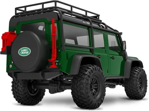 Vista 4 de Traxxas TRX-4M Land Rover Defender 1/18 escala 4X4 oruga (verde)