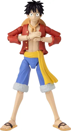 Vista 5 de Anime Heroes (36931) - Figura de acción de Luffy de One Piece Figura de acción de una pieza de 6 pulgadas Anime Heroes - Monkey D. Luffy