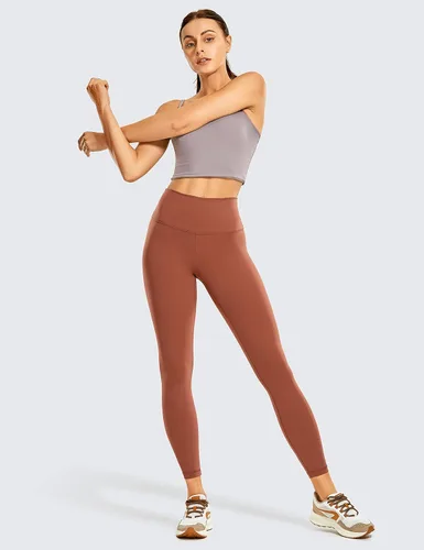 Vista 4 de CRZ YOGA Leggings de entrenamiento de compresión para mujer 25"-28