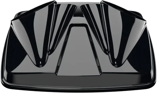 Vista 29 de Tapas de altavoz dobles de 8 pulgadas a juego para Advanblack/OEM Harley Rushmore estilo Razor, Chopped & King Tour Pak Whisky ámbar