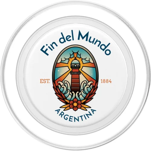 Vista 2 de Fin del Mundo Faro Argentina PopSockets MagSafe PopGrip para iPhone