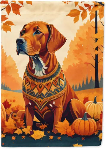 Vista 24 de Caroline's Treasures DAC1001GF Affenpinscher - Bandera decorativa para jardín de otoño, decoración para patio exterior, patio, parterres