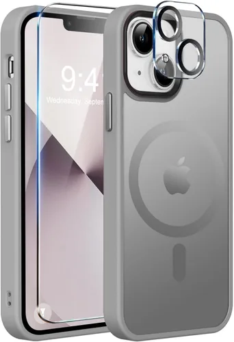 Vista 162 de MOCCA - Funda magnética resistente para iPhone XR de 6.1 pulgadas, compatible con MagSafe, funda con protección contra caídas de grado militar