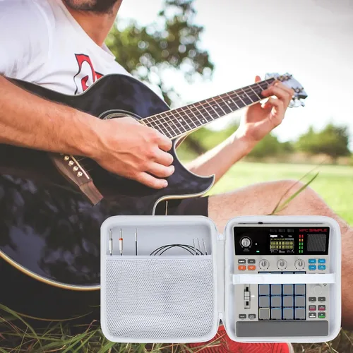 Vista 10 de Lebakort Estuche rígido compatible con muestras Akai Professional MPC Gris