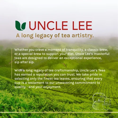 Vista 7 de Uncle Lee's Body Slim Dieters Tea, Té desintoxicante y adelgazante - Senna, naranja amarga, sabor canela y raíz de achicoria, laxante natural