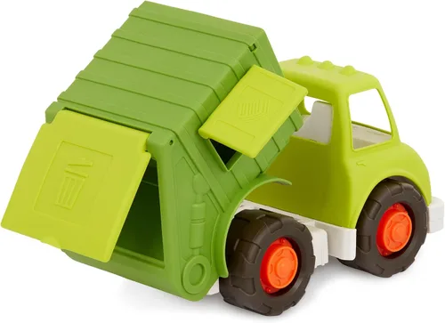 Vista 7 de Battat – Wonder Wheels – Recycling Truck – 3 Compartments for Waste Management – Vehicle for Toddlers – Recyclable – 1 Year +