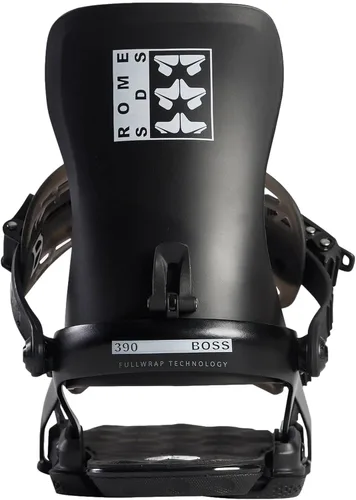 Vista 4 de Rome Snowboards Encuadernación de snowboard 390 Boss para hombre - 2022/2023 Negro L/XL