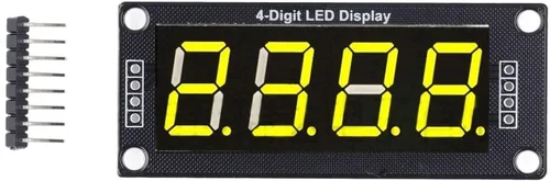 Vista 12 de 4 módulos de segmento digital Tm1637 Pantalla digital LED de 4 dígitos de 7 segmentos Pantalla digital LED de 0.56 pulgadas, pantalla de reloj