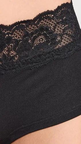 Vista 4 de Cosabella Pantalones Peachie para mujer Negro