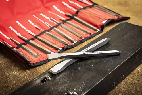 Vista 5 de GEARWRENCH Juego de punzón y cincel cromado de 12 piezas 82305