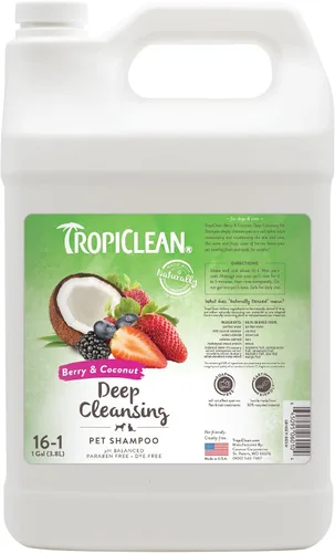 Vista 17 de TropiClean Champú Desodorante para Perros con Olor, Champú Profesional para Perros, Poderoso Control del Olor, Seguro para Cachorros, Aroma a Aloe
