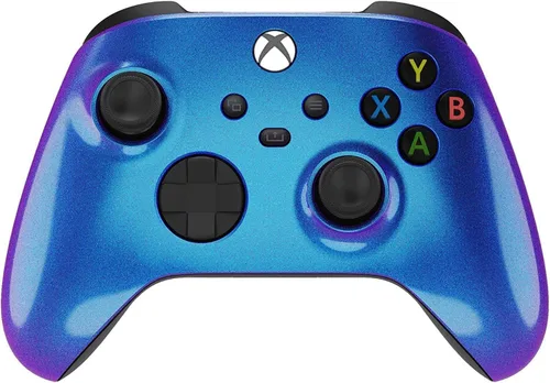 Vista 55 de Custom Controller for Xbox Series X/S - One - PC - Custom Gaming Controller -Soft Shell for Comfort Grip X (Galaxy)