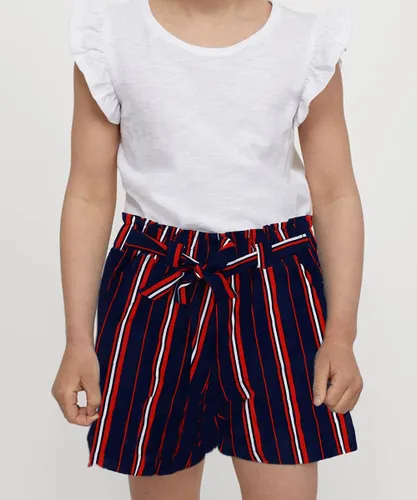Vista 3 de MISS POPULAR Paquete de 4 pantalones cortos de papel súper suaves con bolsillos para niñas, diseños lindos de verano, tallas 7-16