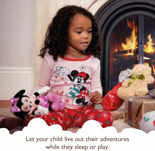 Vista 2 de Disney Boys' Mickey Mouse 2-Piece Snug-fit Cotton Pajamas Set