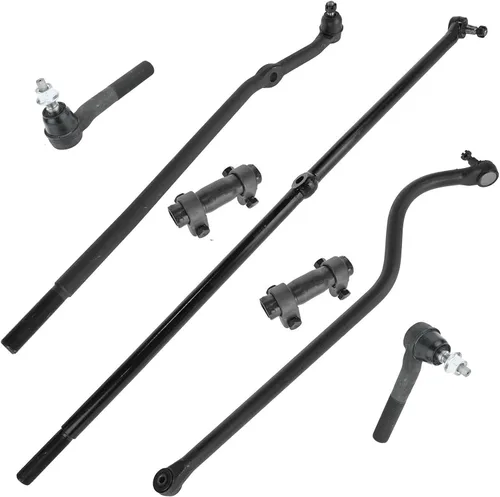 Vista 58 de TRQ Kit de dirección delantera con barra de acoplamiento de fuelle de piñón y cremallera compatible con Toyota Echo 2000-2005