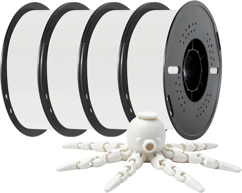 Vista 43 de Kingroon PLA - Filamento para impresora 3D, 10 carretes, precisión dimensional de +/- 0.02 mm, carrete de 10 kg (22 libras), 1.75 mm, 5 negro + 5