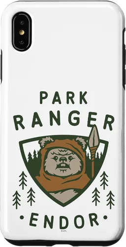 Vista 11 de Funda para iPhone 16 Star Wars Ewok Park Ranger Endor