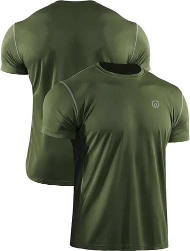 Vista 2 de NELEUS Men's Dry Fit Athletic Running Shirt