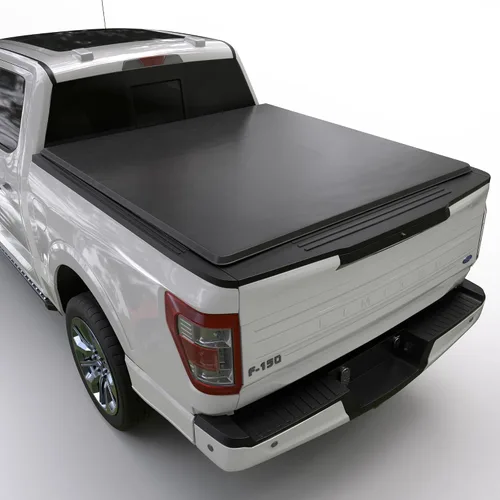 Vista 7 de Toptiny - Cubierta de cama de camioneta plegable de perfil bajo, se adapta a Ford F-150 2004-2014 de 5'5" de largo (66")