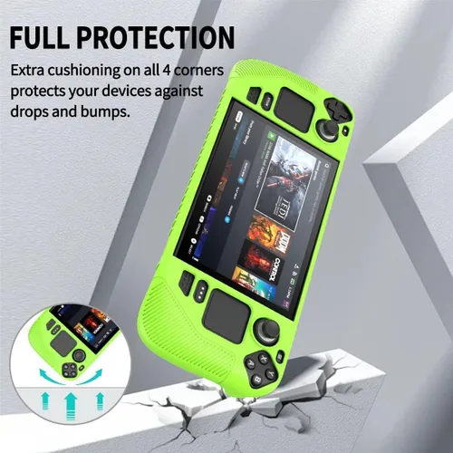 Vista 3 de SUIHUOJI - Funda protectora para vapor protector de accesorios funda de silicona suave para antideslizante y a prueba de golpes protección completa
