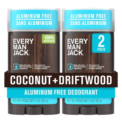 Vista 25 de Every Man Jack Desodorante para Hombre de Ámbar + Sándalo - Mantén la Frescura con Desodorante sin Aluminio Para Todos los Tipos de Piel - Elimina