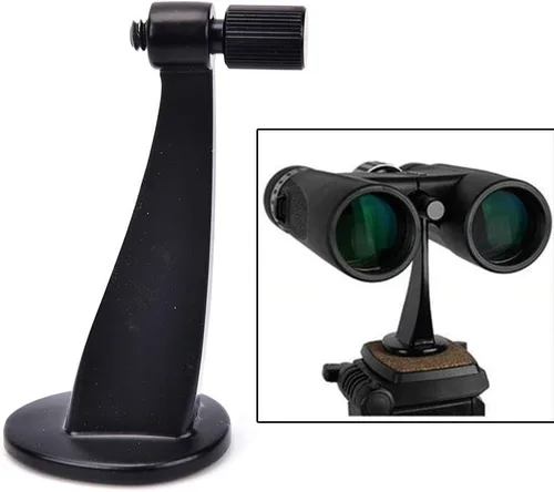 Vista 3 de Soporte de adaptador de metal universal soporte de trípode para con telescopio Binocular