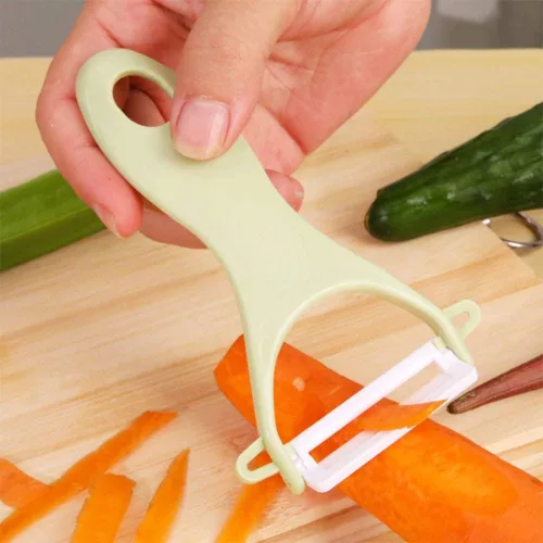 Vista 3 de Peladores de patatas, paquete de 3, peladores de frutas, peladores de patatas, pepino, peladores de manzana para cocina, peladores de verduras