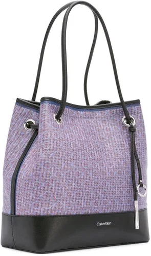 Vista 5 de Calvin Klein Bolso de mano Gabrianna con monograma NorthSouth Key para mujer