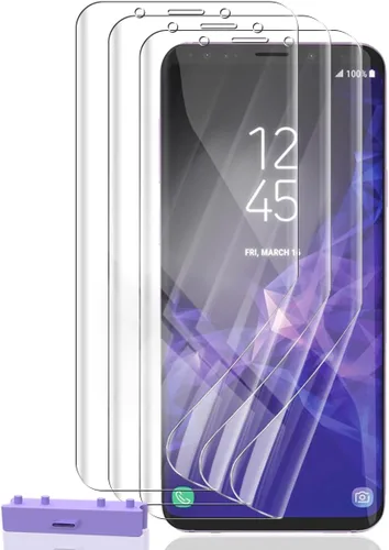 Vista 23 de 1 protector de pantalla de vidrio templado compatible con Nintendo Switch 2, dureza 9H, arañazos, película transparente HD, fácil de instalar