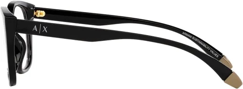 Vista 4 de Armani Exchange Ax3099u - Montura cuadrada para gafas graduadas de ajuste universal para mujer