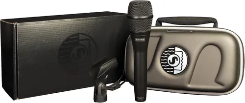 Vista 2 de Shure KSM9HS Micrófono vocal de mano de condensador de doble diafragma, negro