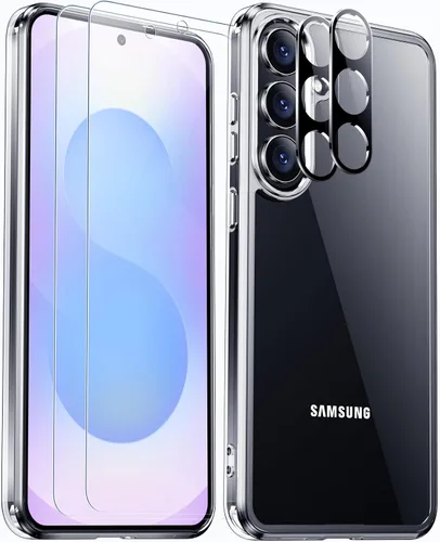 Vista 33 de SPIDERCASE Funda diseñada para Samsung Galaxy S25, [protección contra caídas de grado militar de 10 pies], paquete de 2