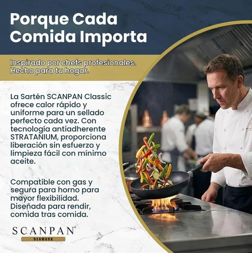 Vista 5 de Scanpan Sartén clásica de 10.25 pulgadas