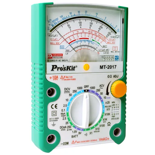 Vista 2 de Pro'sKit Medidor analógico MT-2017