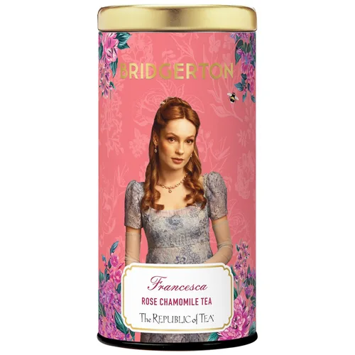Vista 7 de The Republic of Tea - Bridgerton Queen's Cake - Té de frutas y vainilla, 36 bolsas de té