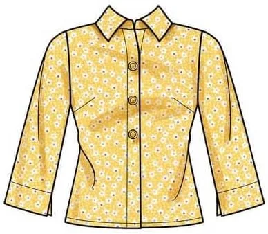 Vista 3 de New Look Kit de patrones de costura para mujer, código N6698, tallas 6-8-10-12-14-16-18