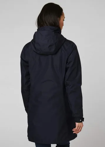 Vista 4 de Helly-Hansen Aden - Chaqueta larga impermeable transpirable con capucha para mujer