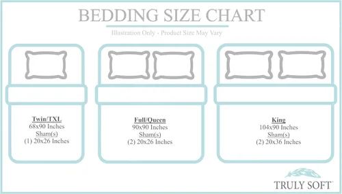 Vista 4 de TRULY SOFT Milo Plaid Full/Queen - Juego de edredón de franela de 3 piezas
