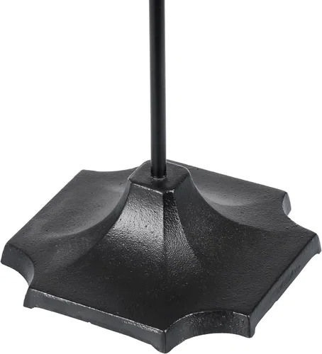 Vista 6 de Nouva Juego de 5 herramientas para chimenea - Mango negro de hierro forjado Accesorios Accesorios Herramientas - Pinzas de póquer de soporte
