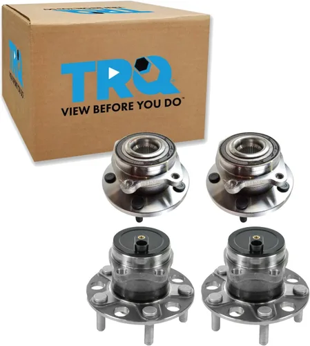 Vista 112 de TRQ Juego de cojinete de rueda delantera y conjunto de cubo