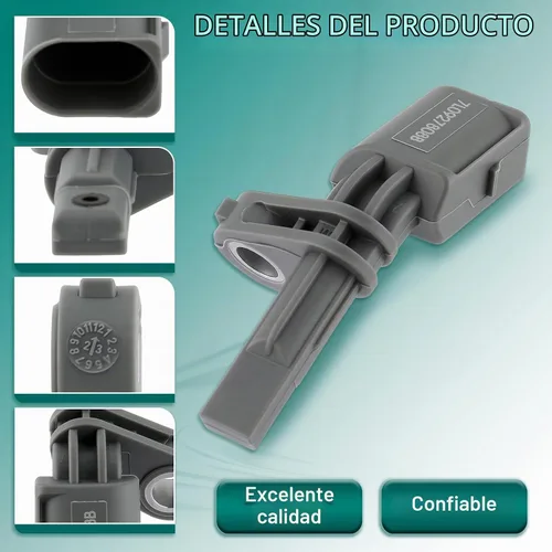 Vista 3 de AUTOKAY Kit de sensor de velocidad de rueda ABS 4X Compatible con Audi Q7 VW Touareg Porsche Cayenne 03-10
