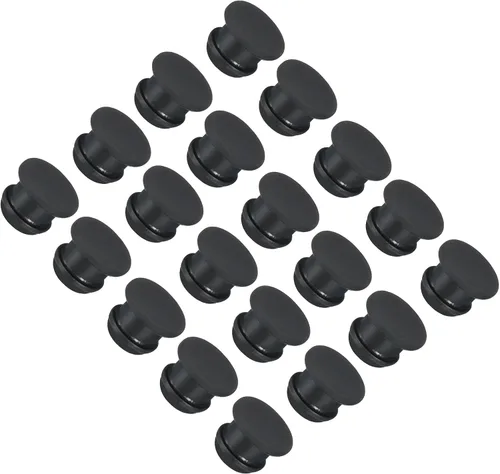 Vista 39 de MECCANIXITY Tapones de silicona con bloqueo de clic para cubrir agujeros de panel, sello de panel de goma tipo empotrado redondo para antepechos