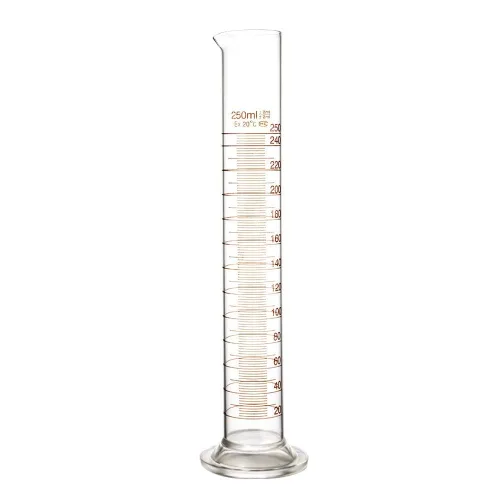 Vista 12 de Juego de probeta graduada de vidrio grueso 5 ml 10 ml 50 ml 100 ml, vidrio con dos cepillos con cepillo, escalas métricas individuales